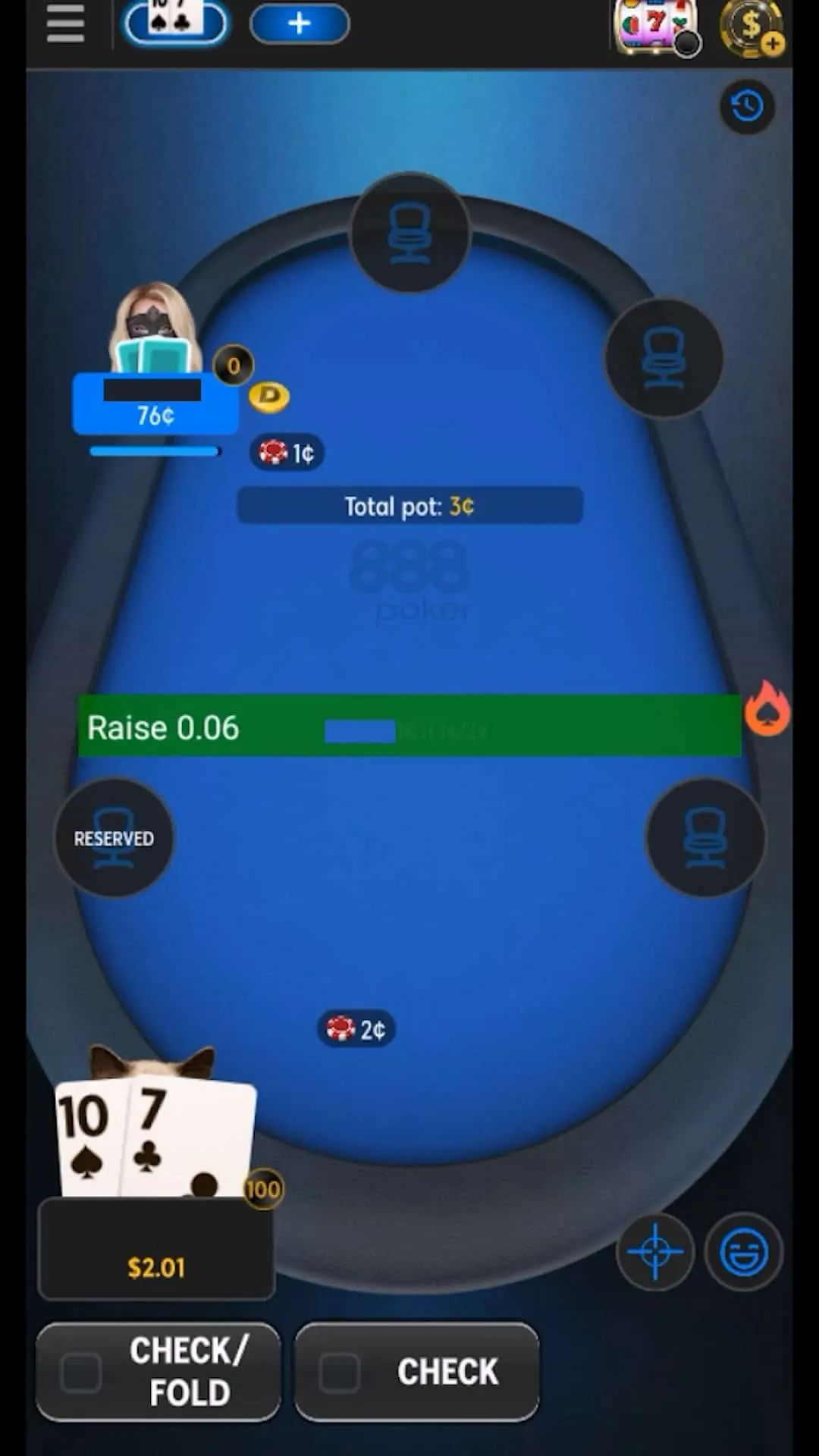 888poker bot screenshot
