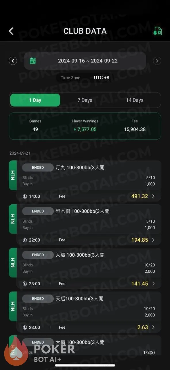 ClubGG user review screenshot