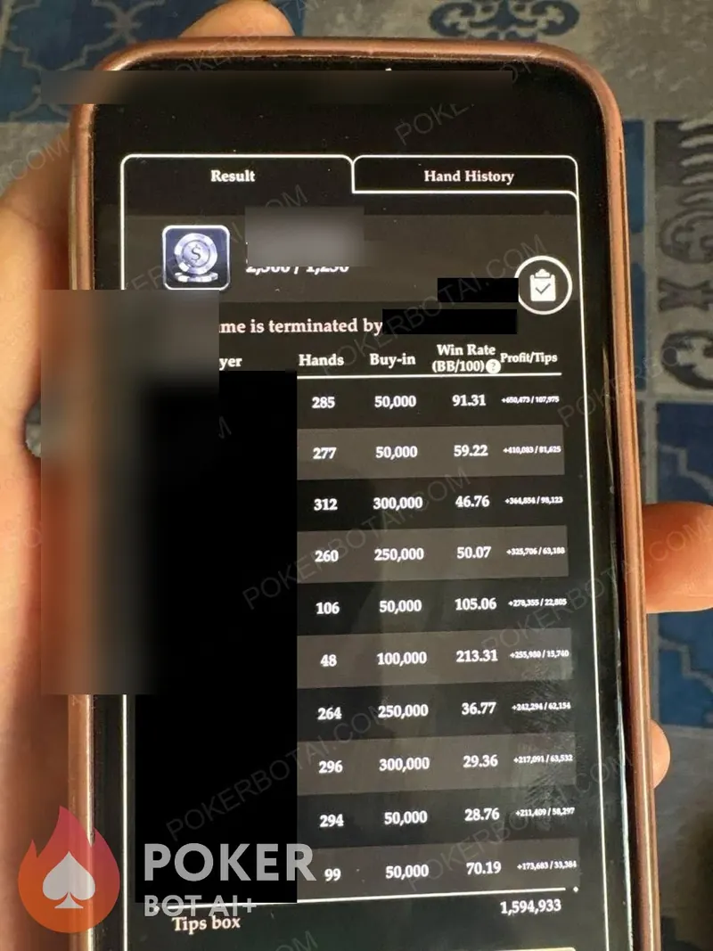 Pot-Limit Omaha user review screenshot